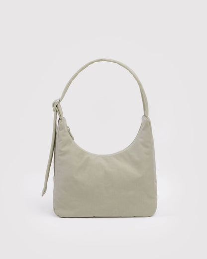 Mini Nylon Shoulder Bag | Celadon