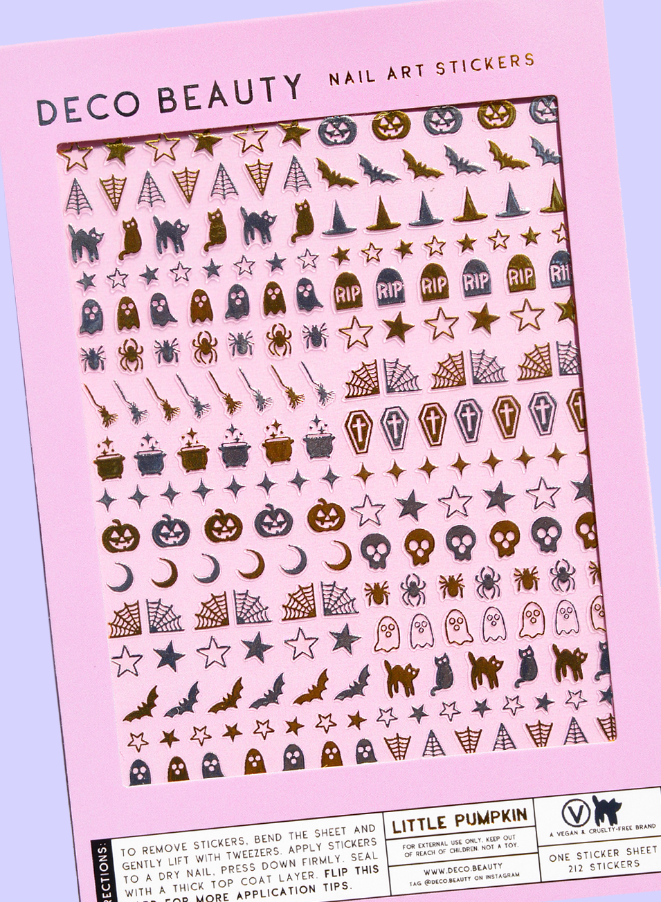 Nail Art Stickers | Little Pumpkin