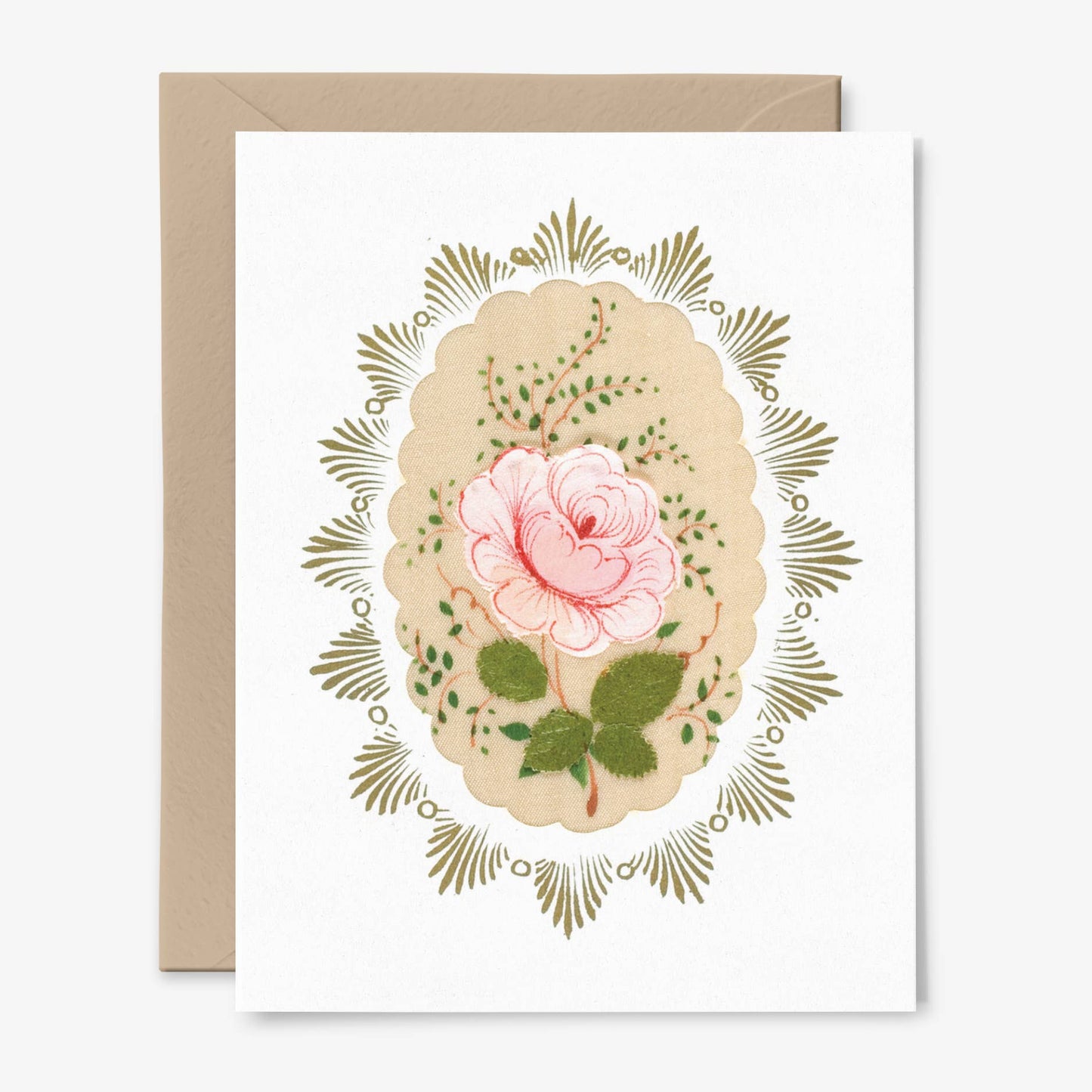 Rose Collage Card