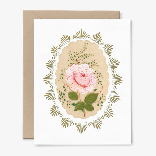 Rose Collage Card