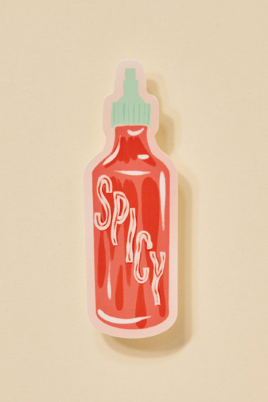 Spicy Hot Sauce Sticker