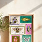 Bug Stamps Art Print | 8" x 10"
