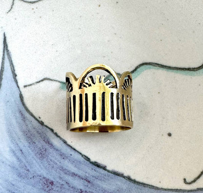 Brass Bandana Slide | Leah