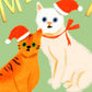 Crimbo Kittens Holiday Card