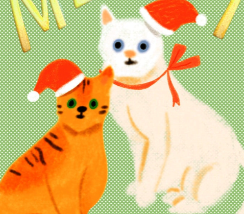 Crimbo Kittens Holiday Card
