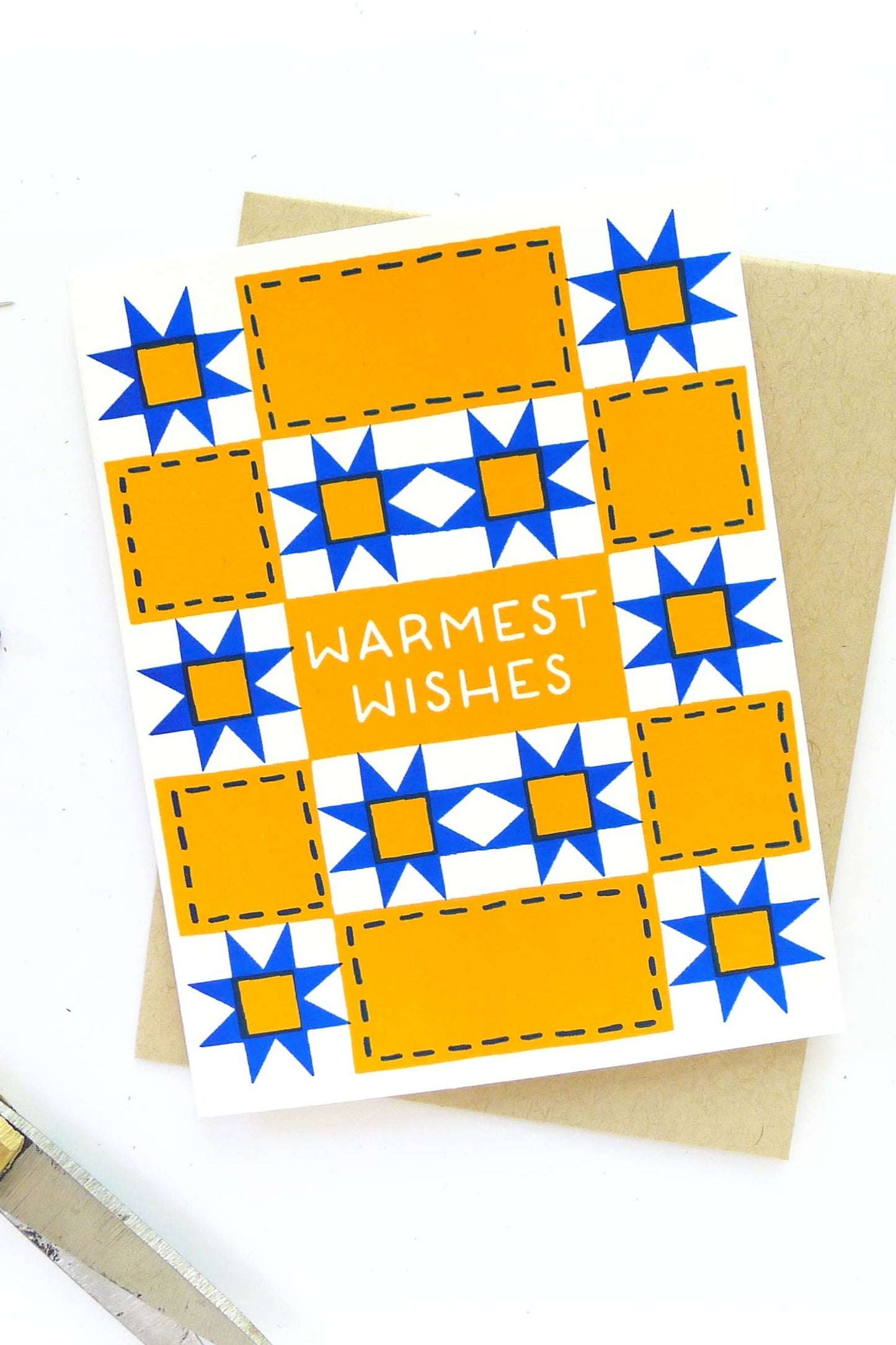 Warmest Wishes Quilt Card