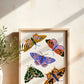 Primary Pop Moths Art Print | 8" x 10"
