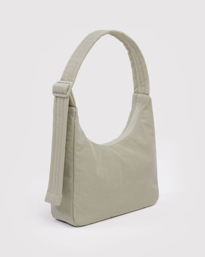 Mini Nylon Shoulder Bag | Celadon