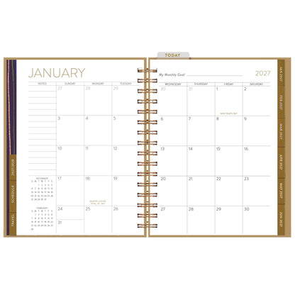 2027 Happy Days 12 Month Planner