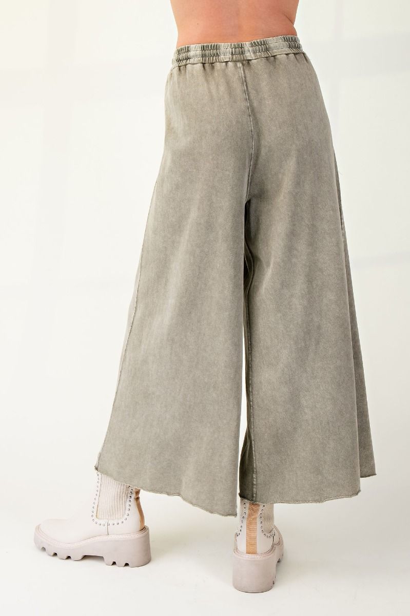Weekend Wide Leg Pants | Ash