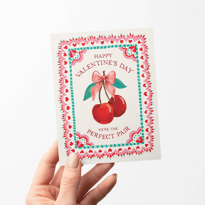 Cherries Valentine Card
