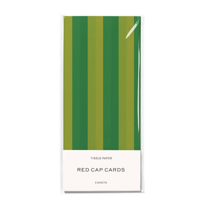 Tissue Paper Pack | Green Stripes