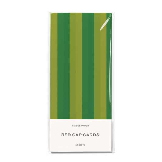Tissue Paper Pack | Green Stripes