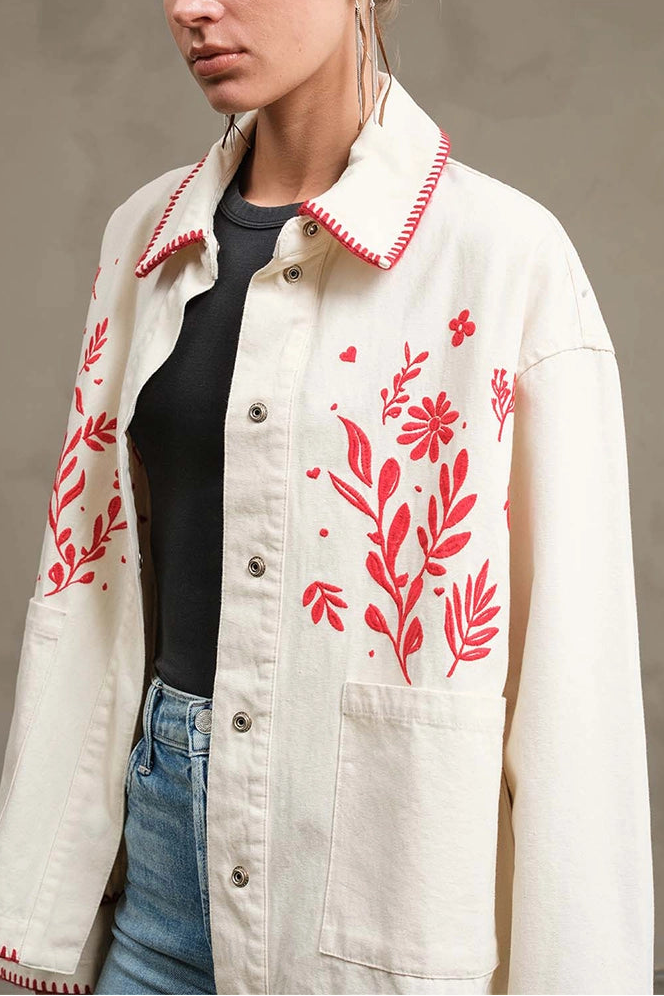 Folk Embroidered Jacket