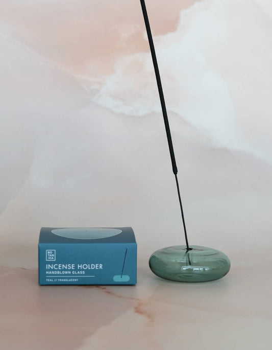 Bubble Incense Holder | Translucent Teal