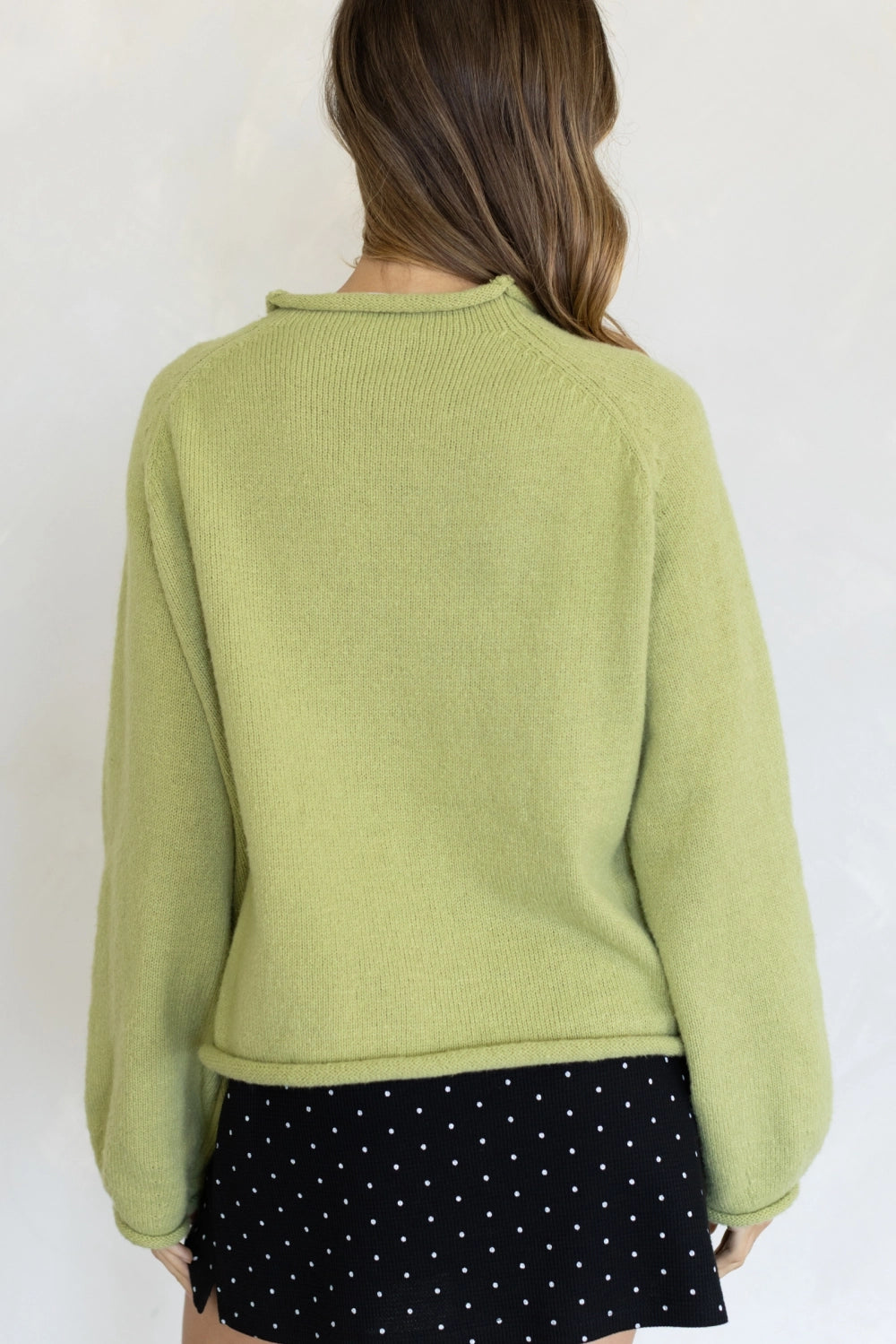 Cow Sweater | Olive