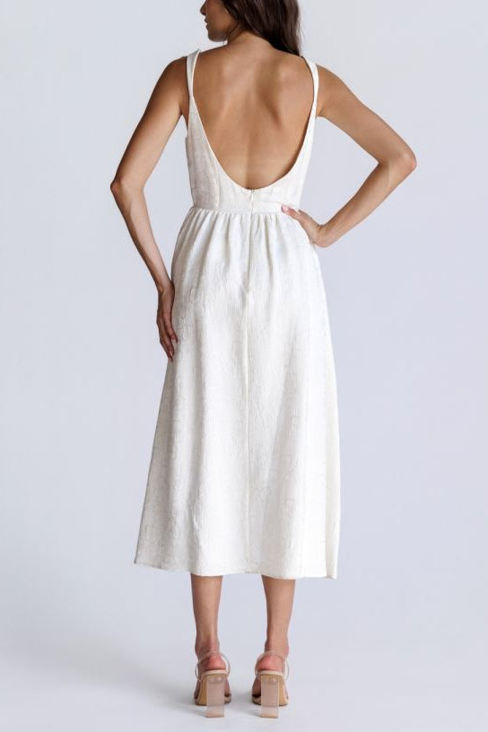 Whimsy Floral Midi Dress