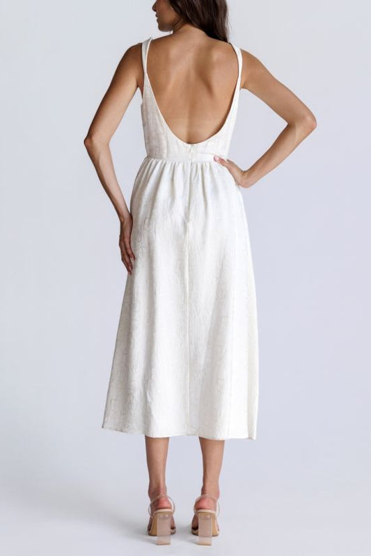 Whimsy Floral Midi Dress