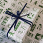 North Pole Post Double Sided Gift Wrap | Roll of 3 Sheets