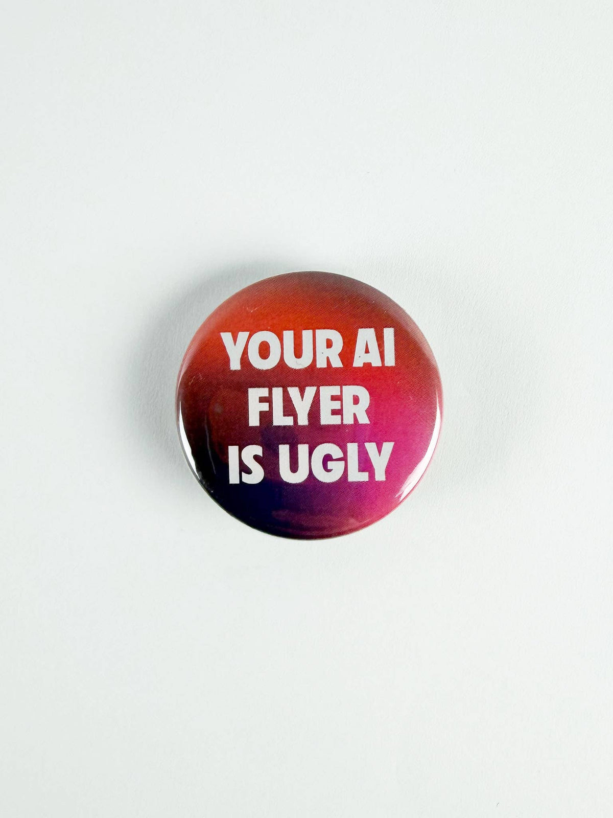 Your AI Flyer is Ugly Button