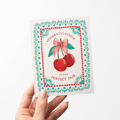 Cherries Congrats Card