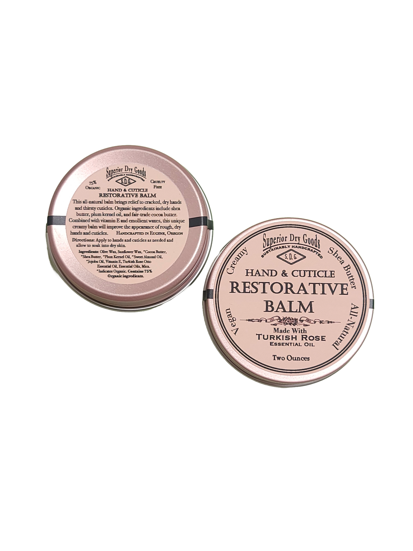 Hand & Cuticle Restorative Balm | Turkish Rose