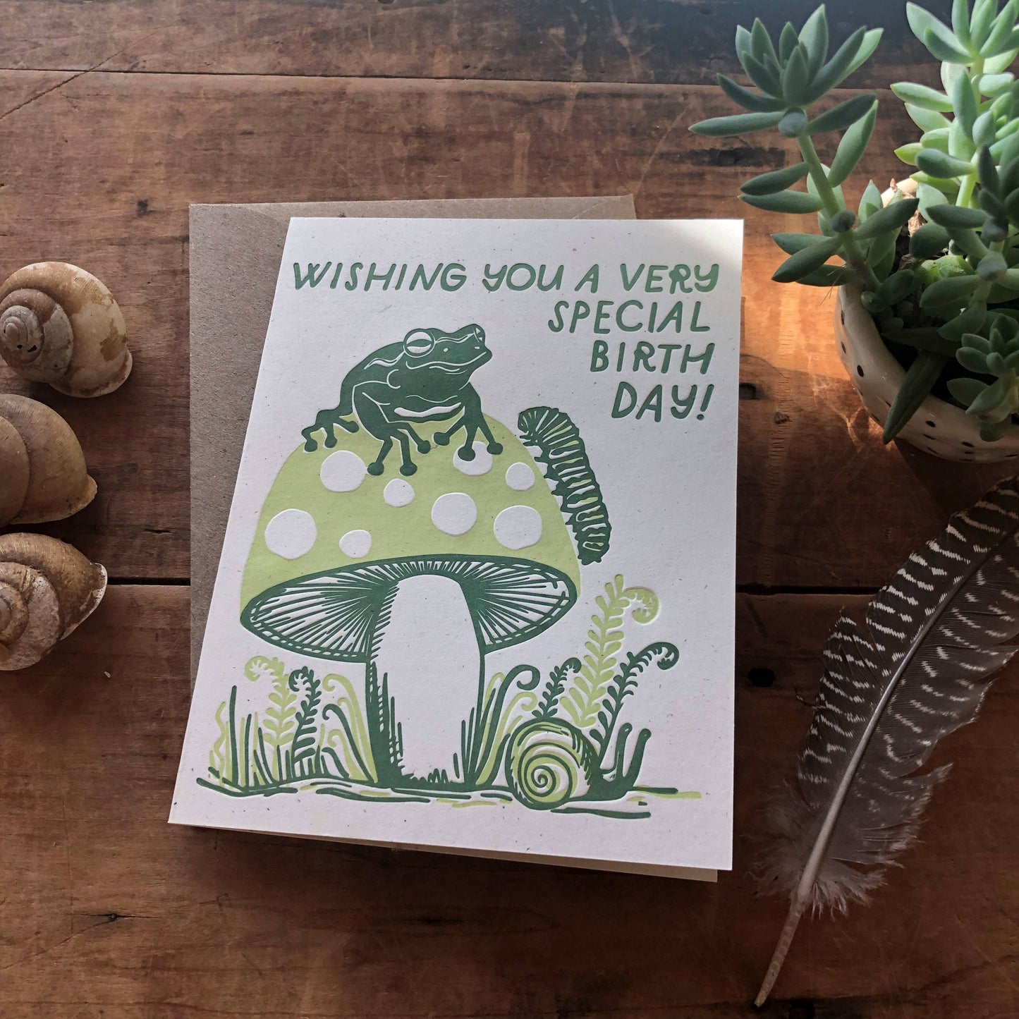 Birthday Frog Card