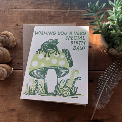 Birthday Frog Card
