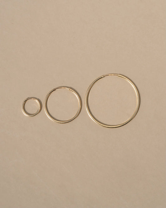 Cycle Earrings | Sterling Silver