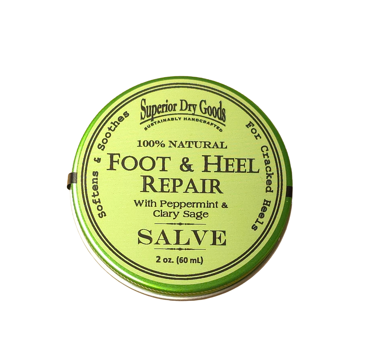 Foot & Heel Salve | Peppermint & Clary Sage