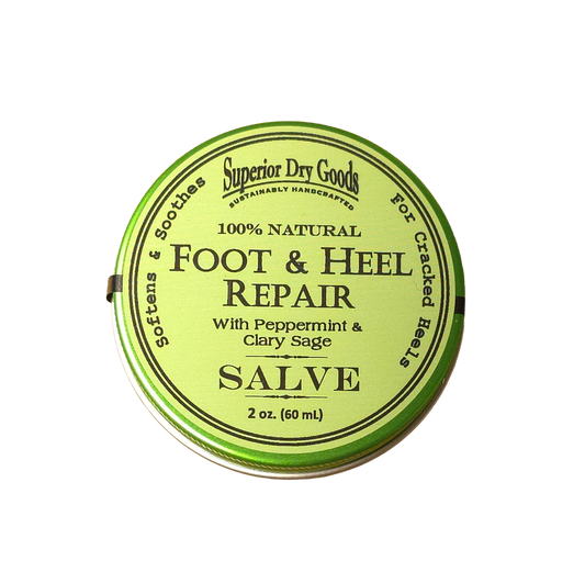 Foot & Heel Salve | Peppermint & Clary Sage