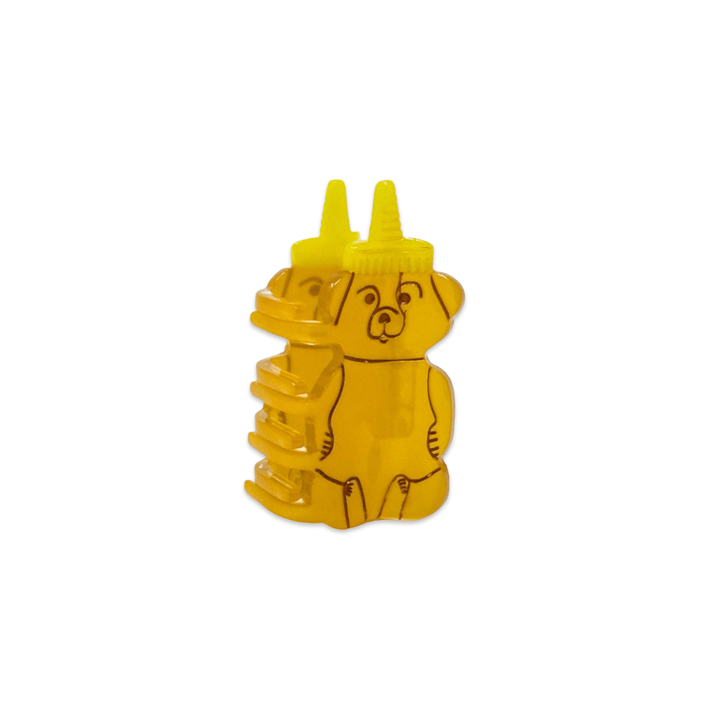 Mini Honey Bear Hair Claw Clip