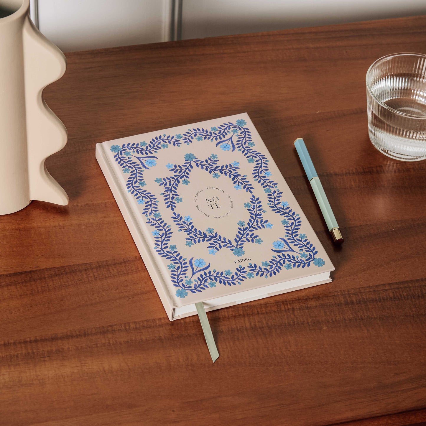 Italian Summer Hardcover Lined Notebook