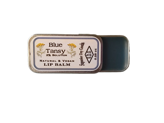 Blue Tansy Lip Balm | Aluminum Slider