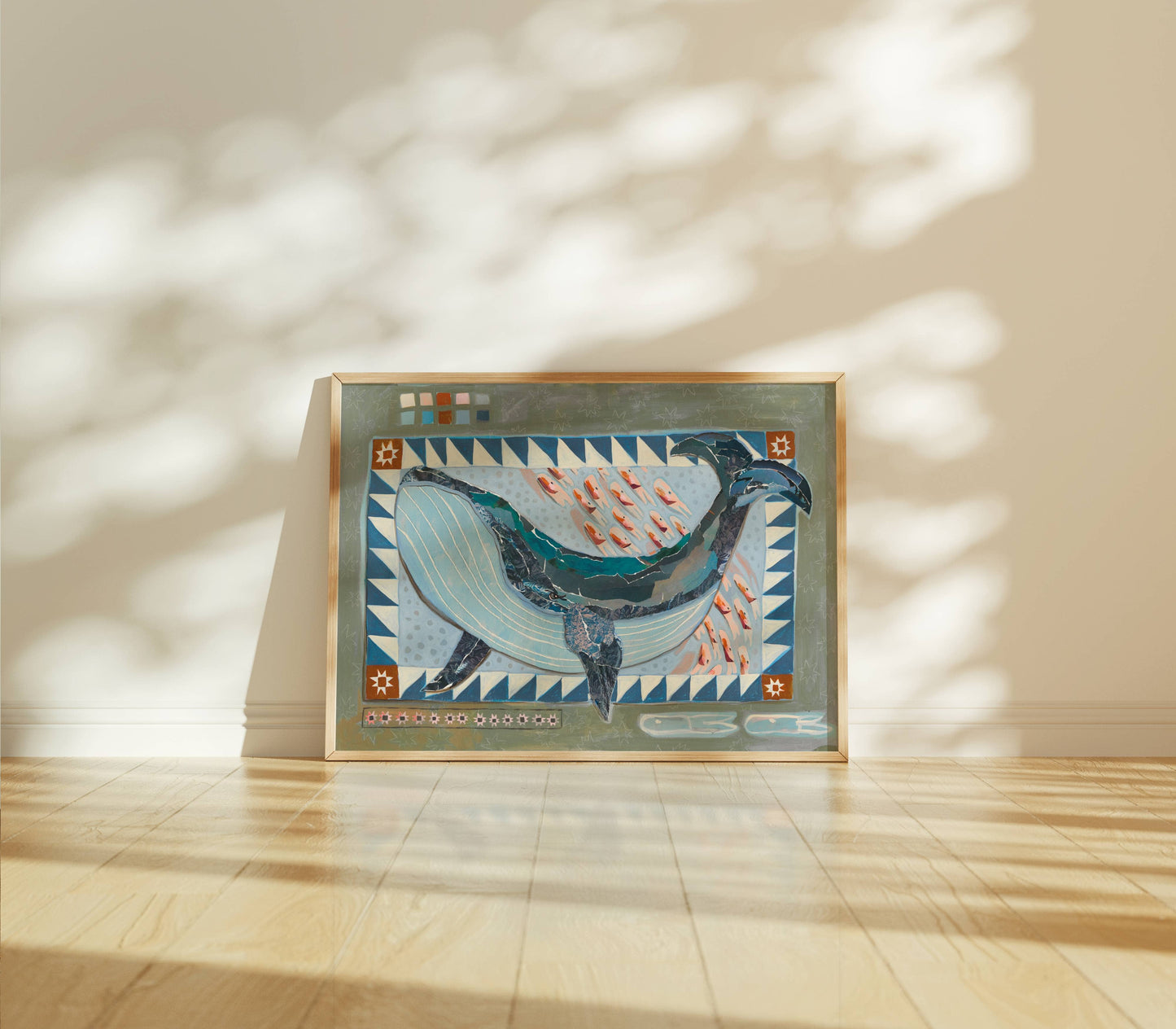Whale Art Print | 8 x 10