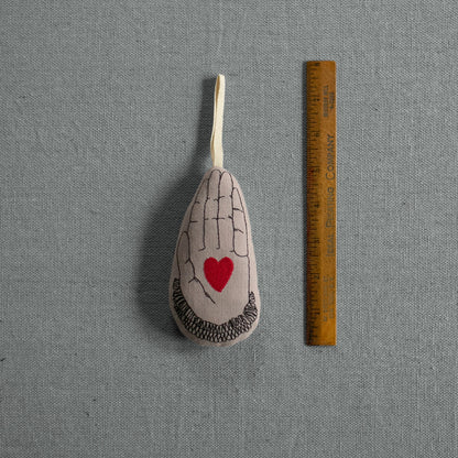 Heart in Hand Ornament