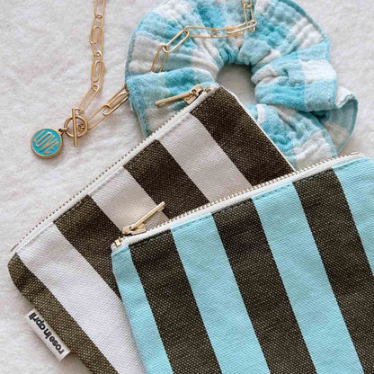Marie Coin Purse | Olive + Greige