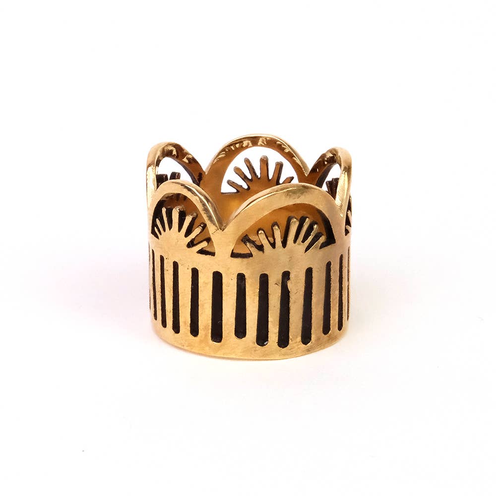 Brass Bandana Slide | Leah