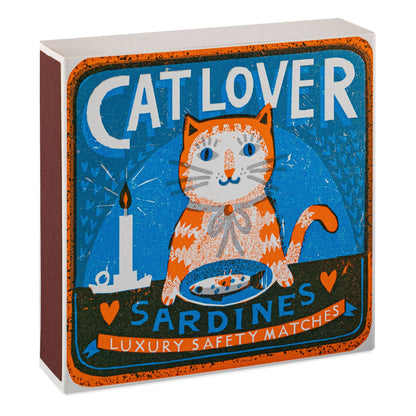 Cat Lover Sardines | Square Matches