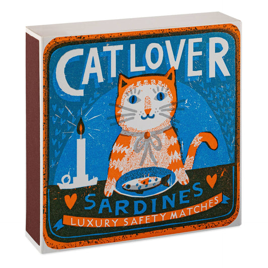 Cat Lover Sardines | Square Matches