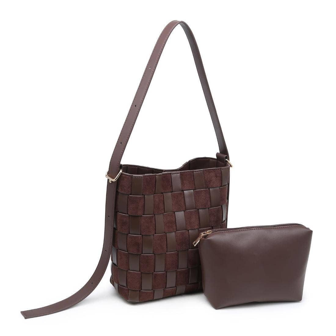 Naomi Bucket Bag | Chocolate