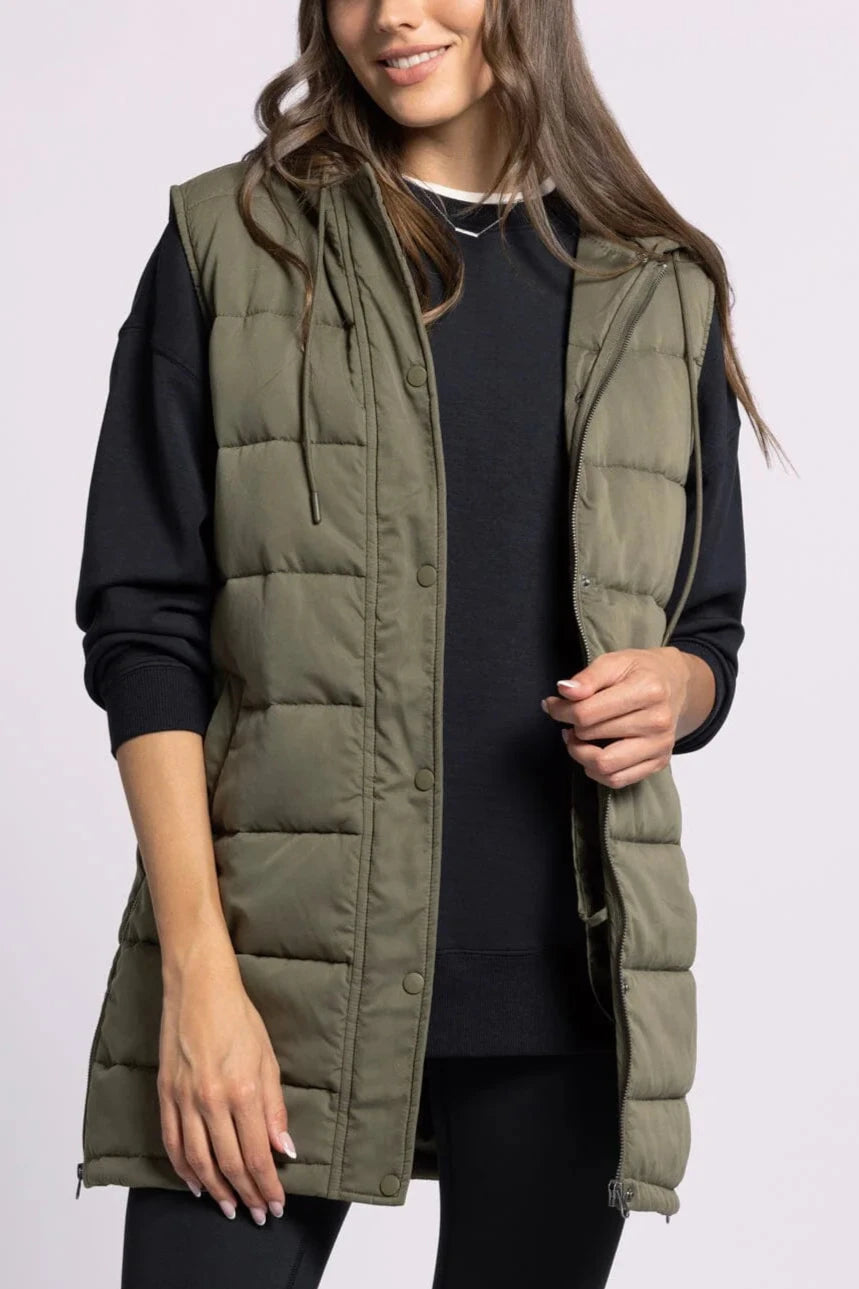 The Ember Vest | Olive