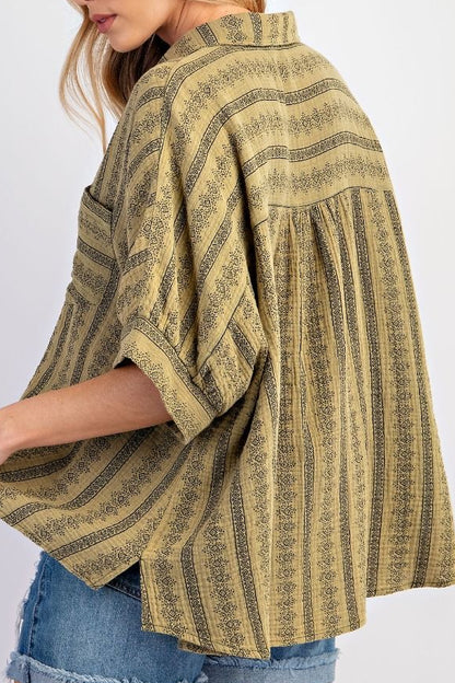 Long Weekend Top | Olive | Extended