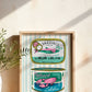 Coastal Cans Giclée Art Print | 8" x 10"