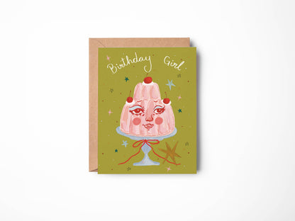 Birthday Girl Dessert Card