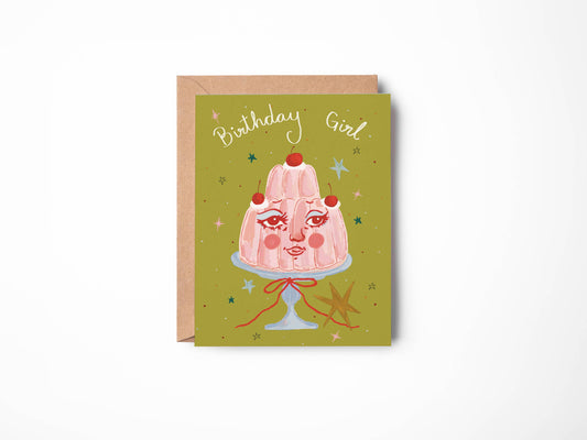 Birthday Girl Dessert Card