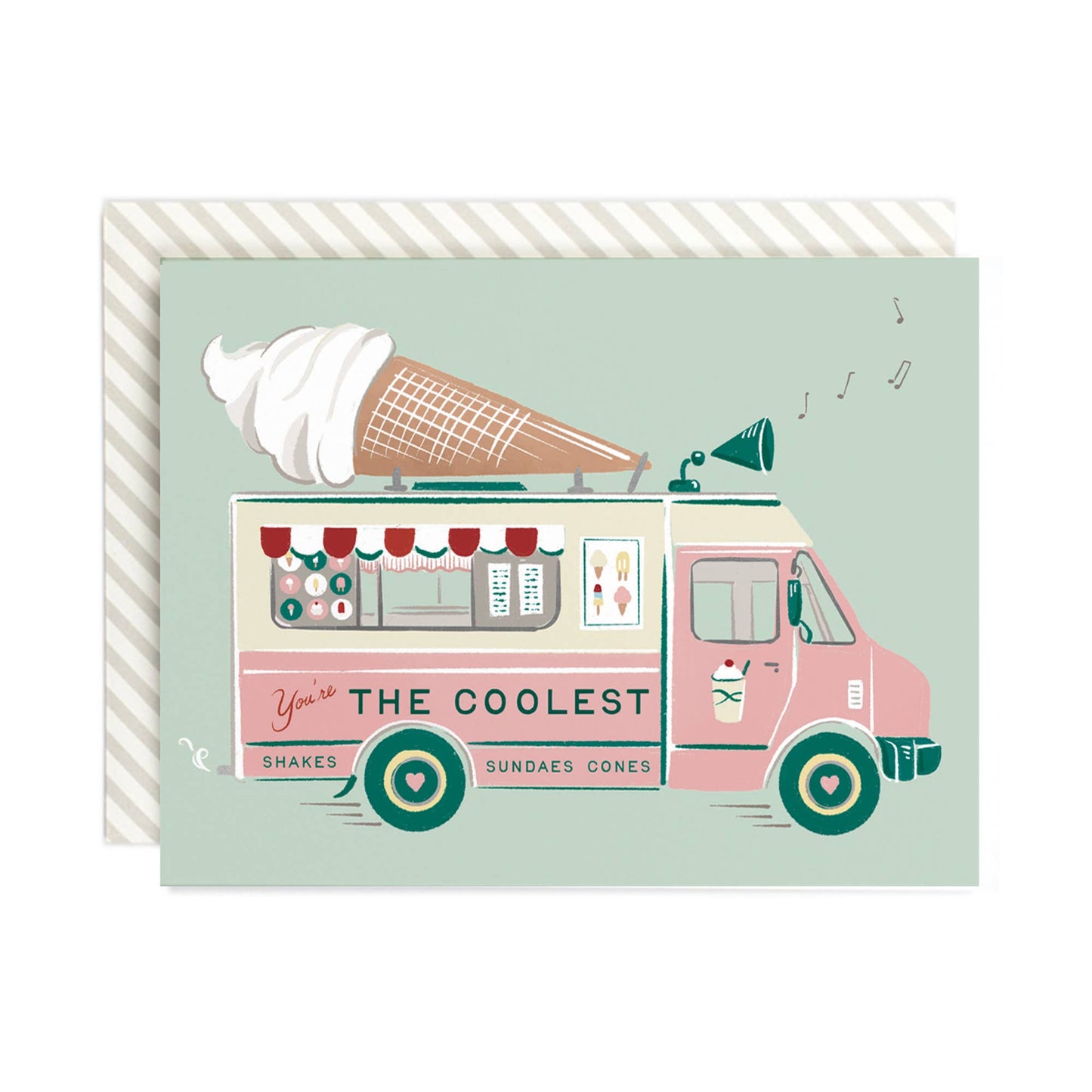 The Coolest Ice Cream Birthday Card