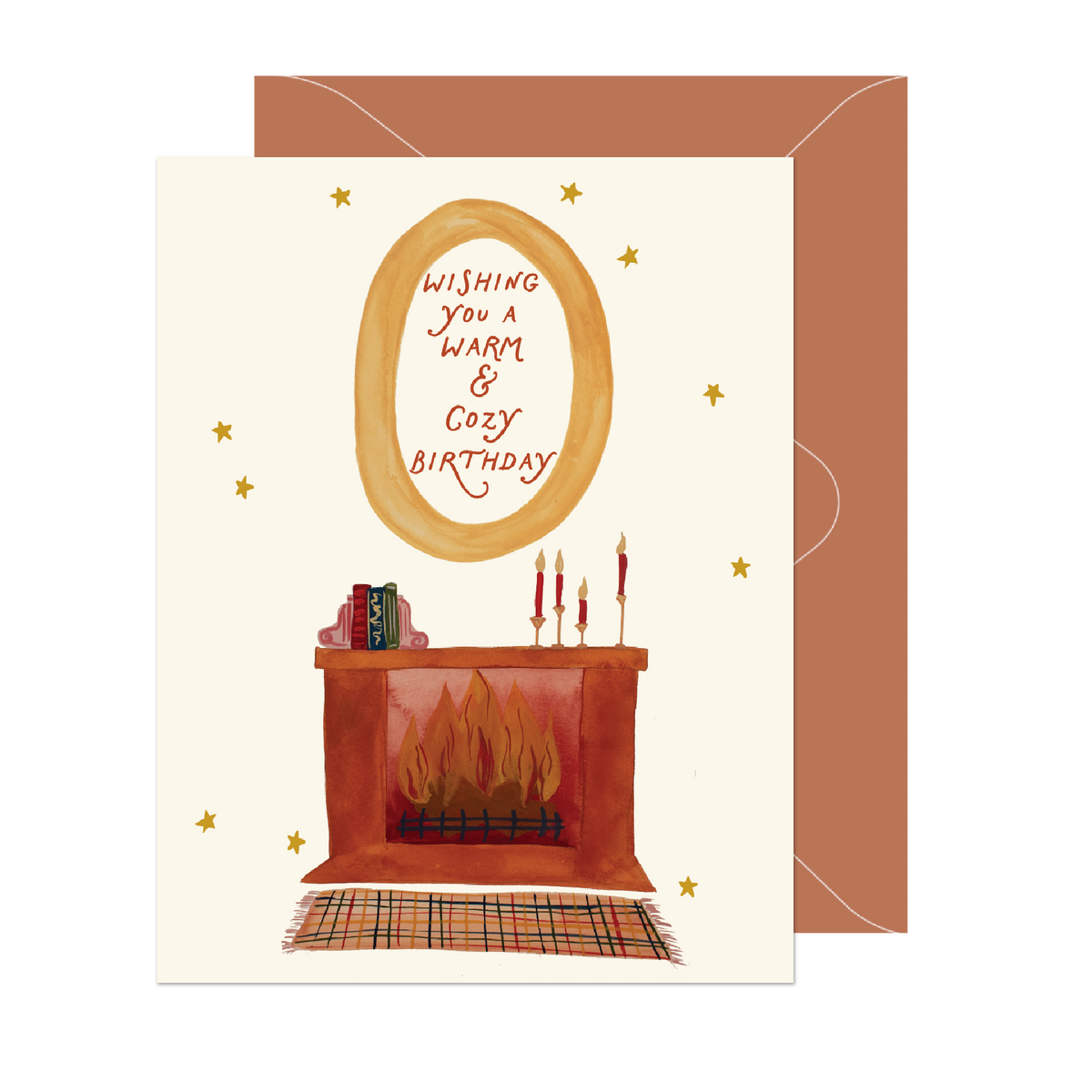Wishing you a Warm & Cozy Birthday Card