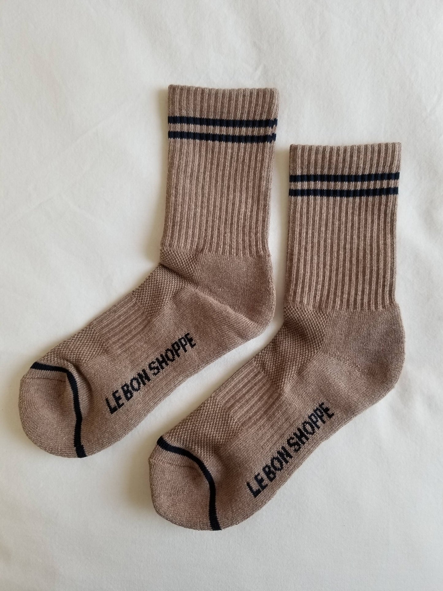 Boyfriend Socks | Light Grey