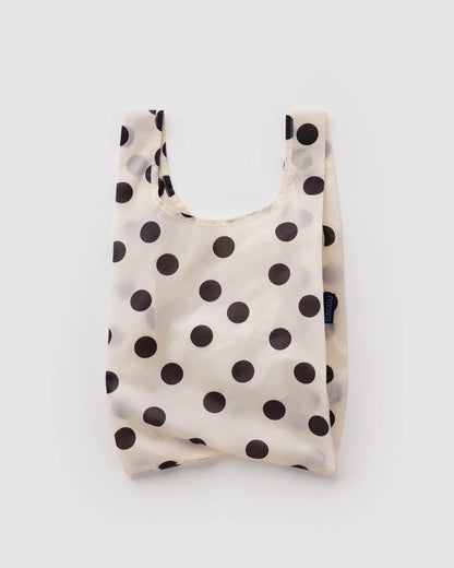 Baby BAGGU | Cream and Black Polka Dot